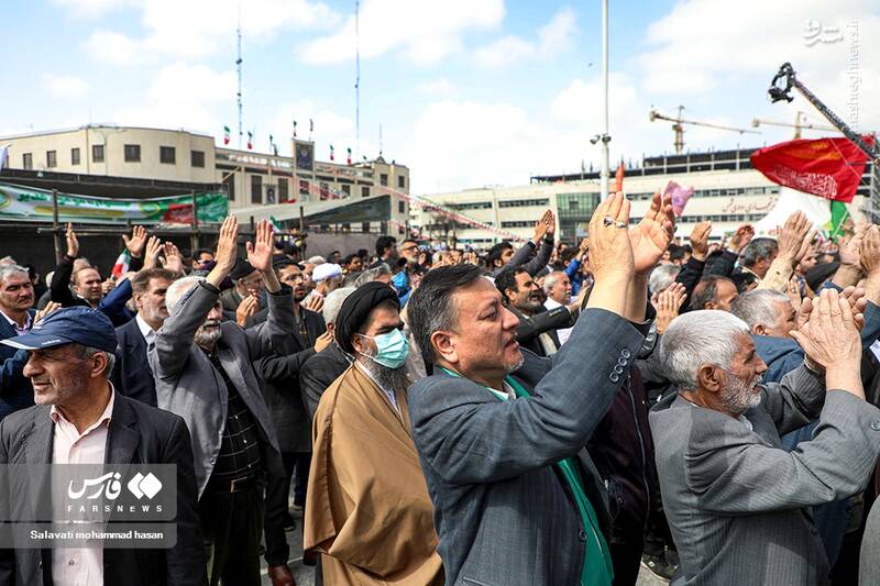 عکس/ اجتماع منتظران ظهور در مشهد