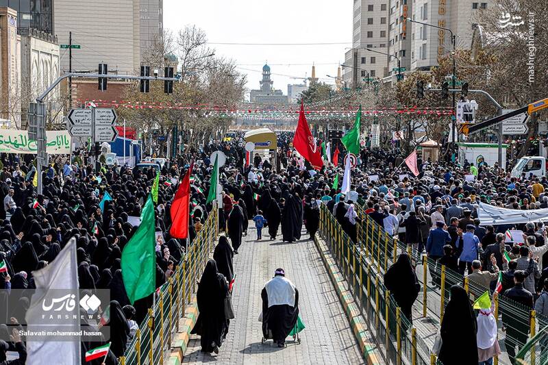 عکس/ اجتماع منتظران ظهور در مشهد