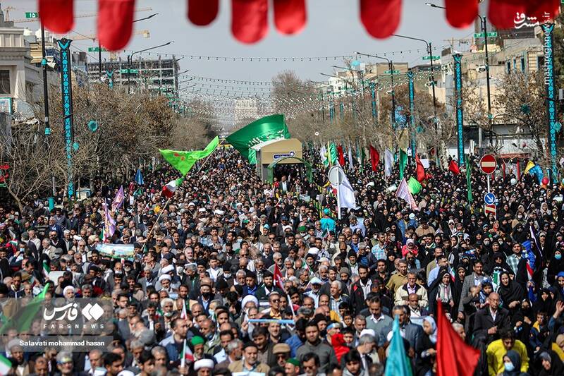 عکس/ اجتماع منتظران ظهور در مشهد