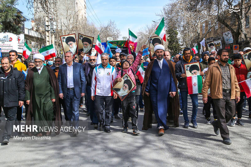 عکس/ همایش پیادهروی نیمه شعبان در بجنورد