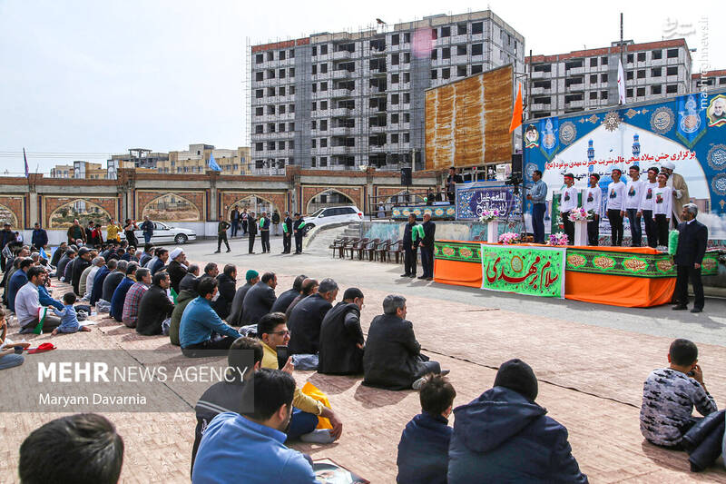 عکس/ همایش پیادهروی نیمه شعبان در بجنورد