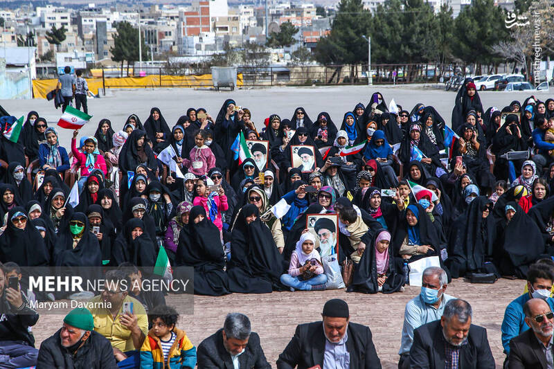 عکس/ همایش پیادهروی نیمه شعبان در بجنورد