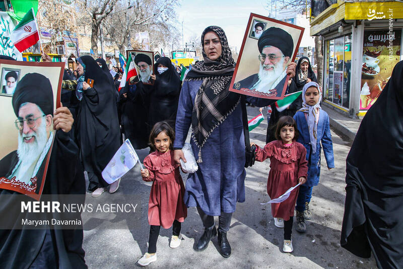 عکس/ همایش پیادهروی نیمه شعبان در بجنورد