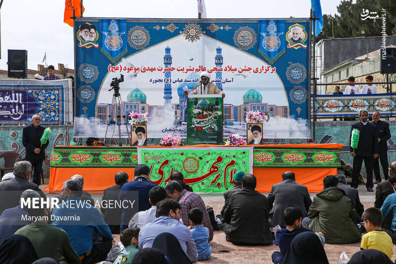 عکس/ همایش پیادهروی نیمه شعبان در بجنورد