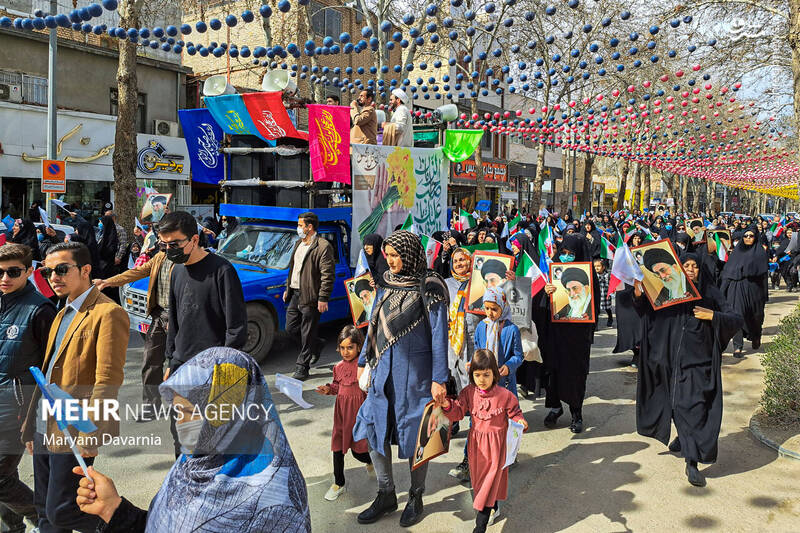 عکس/ همایش پیادهروی نیمه شعبان در بجنورد
