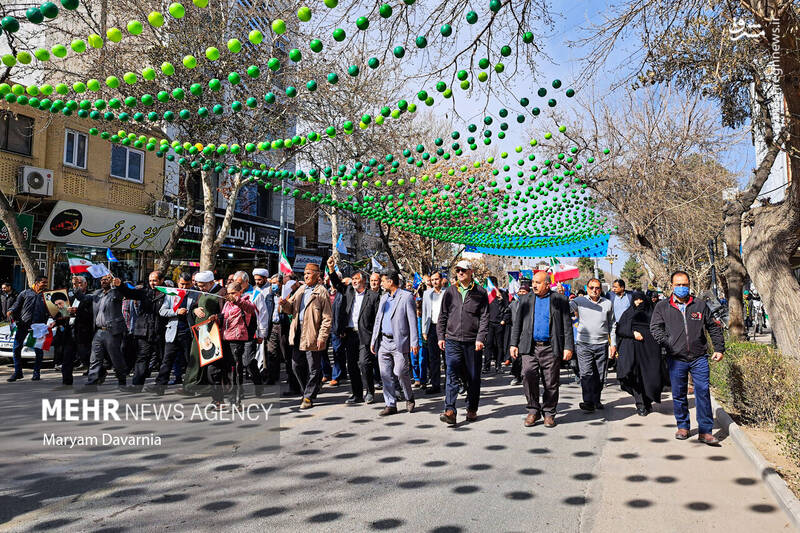 عکس/ همایش پیادهروی نیمه شعبان در بجنورد