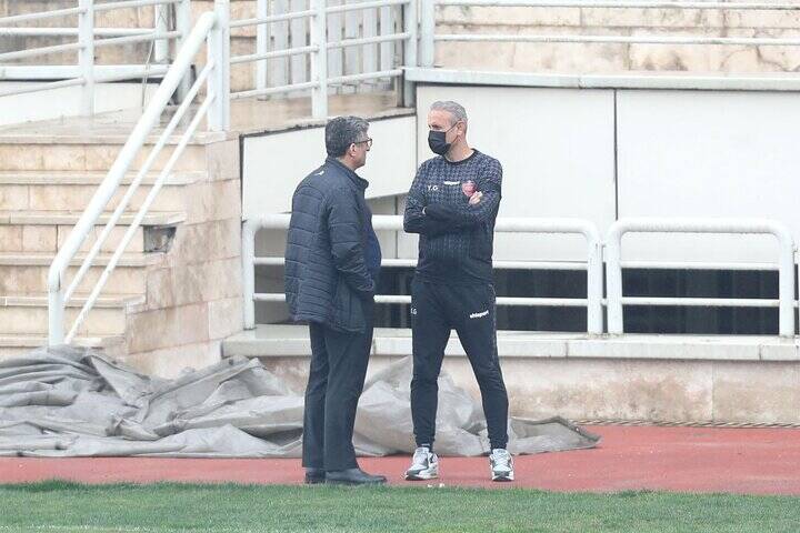 بازگشت «دیاباته» به تمرین پرسپولیس در آستانه بازی با سپاهان