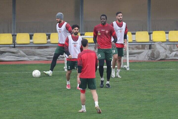 بازگشت «دیاباته» به تمرین پرسپولیس در آستانه بازی با سپاهان