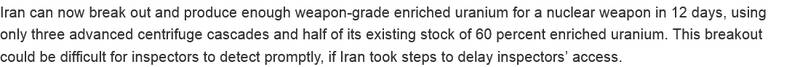 ایران توان ساخت چند بمب اتمی را دارد؟/ آژیر خطر ناتو از اتحاد مسکو-تهران!