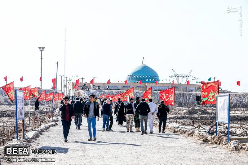 عکس/ یادمان شهدای شلمچه