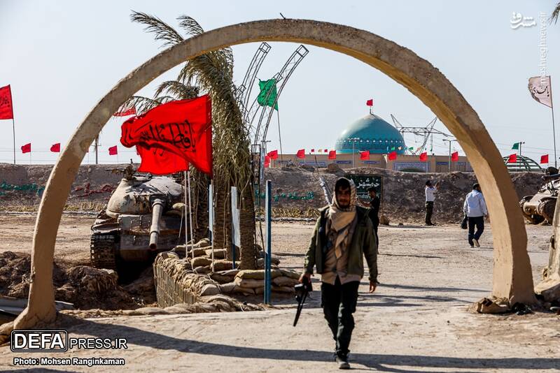 عکس/ یادمان شهدای شلمچه