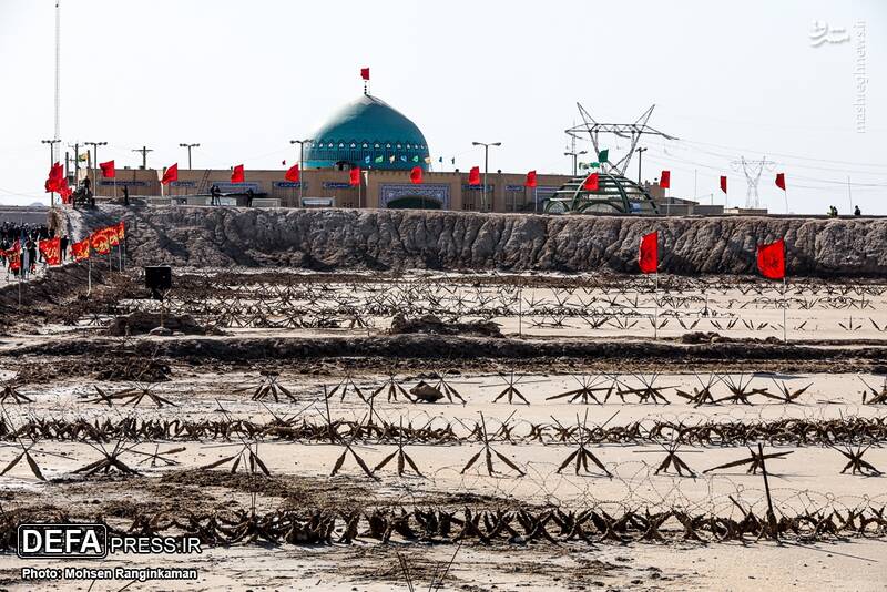 عکس/ یادمان شهدای شلمچه