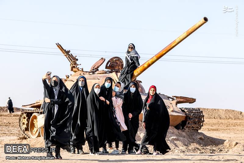 عکس/ یادمان شهدای شلمچه