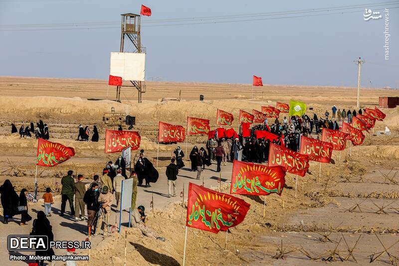 عکس/ یادمان شهدای شلمچه