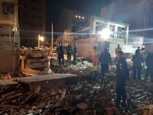 انفجار مرگبار ساختمان در منظریه تبریز