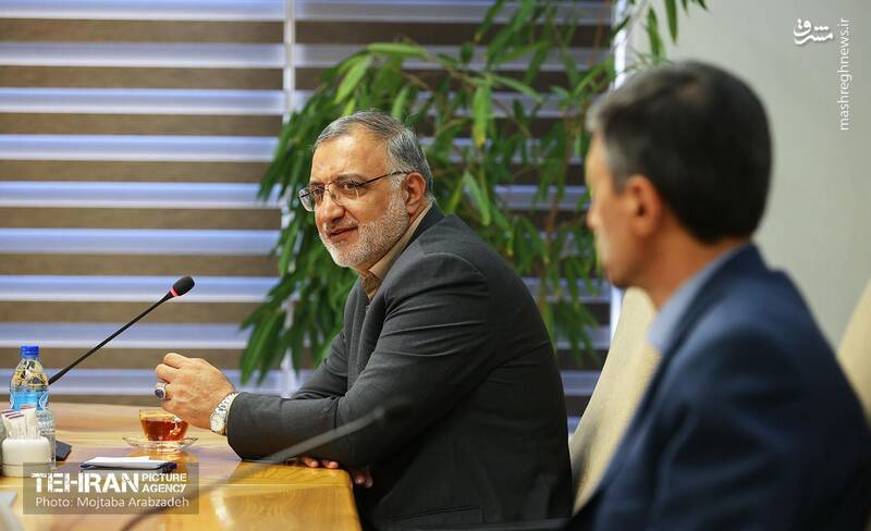 عکس/ دیدار شهردار تهران با رئیس بنیاد مستضعفان