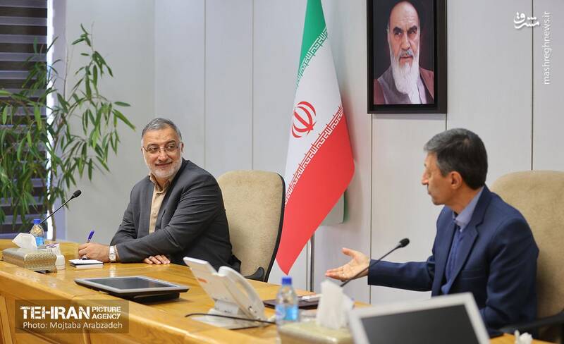 عکس/ دیدار شهردار تهران با رئیس بنیاد مستضعفان
