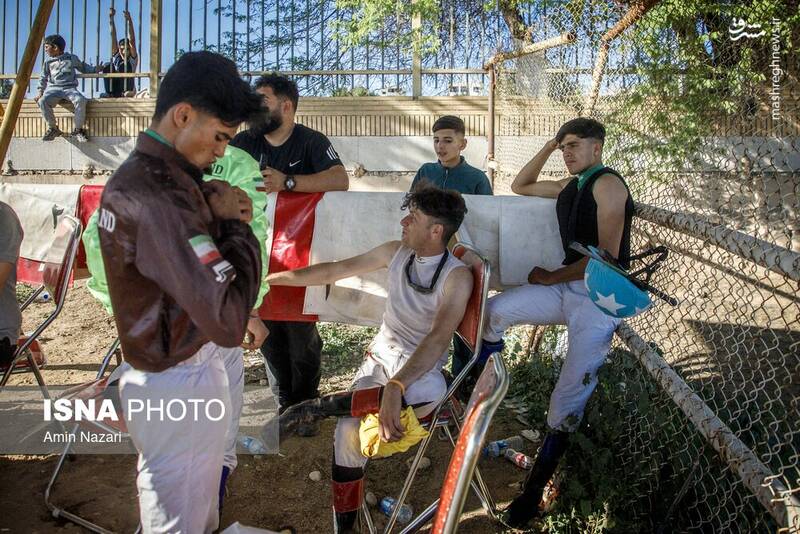 عکس / هفته پایانی مسابقات اسب دوانی کشور 6