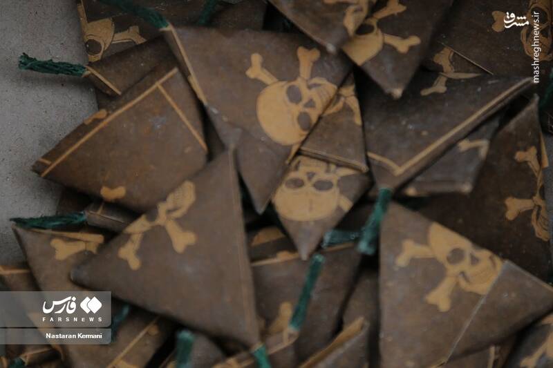 عکس/ کشفیات مواد محترقه توسط پلیس البرز