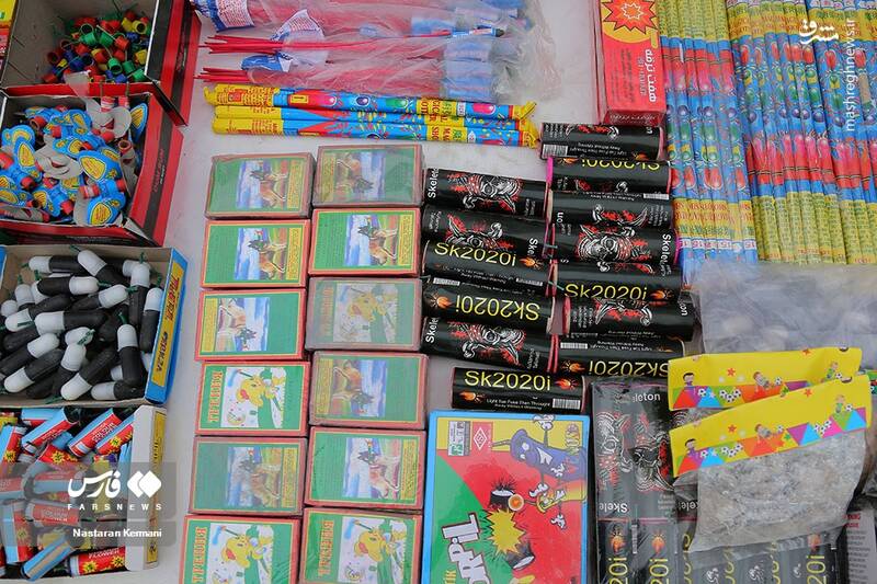 عکس/ کشفیات مواد محترقه توسط پلیس البرز