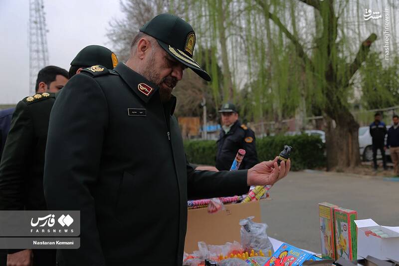 عکس/ کشفیات مواد محترقه توسط پلیس البرز