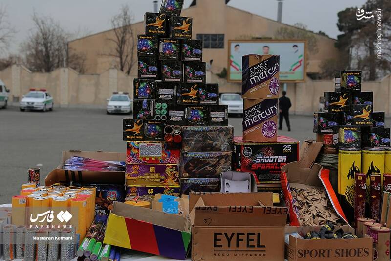 عکس/ کشفیات مواد محترقه توسط پلیس البرز