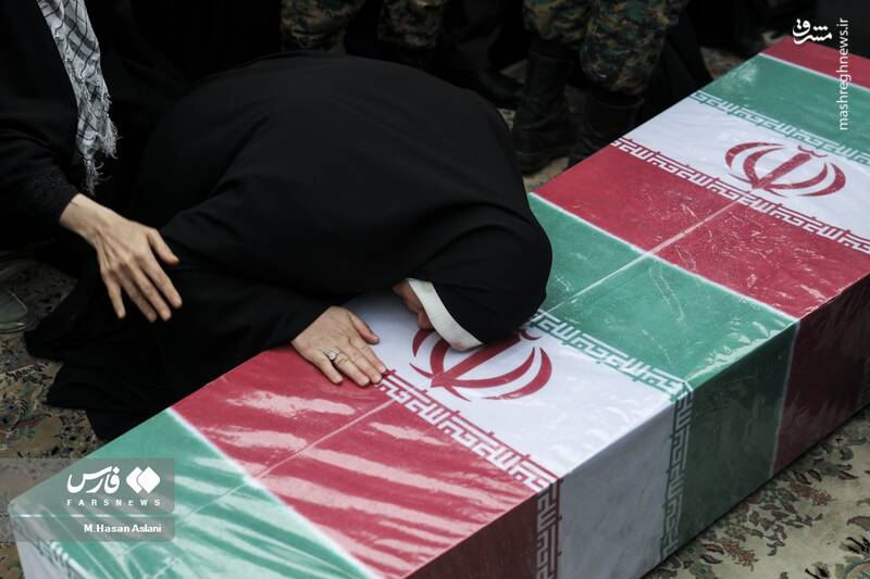 عکس/ تشییع شهید گمنام در فدراسیون کشتی