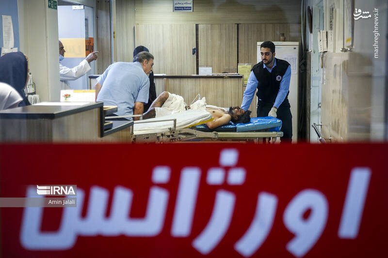 عکس/مصدومان چهارشنبه سوری ۱۴۰۱