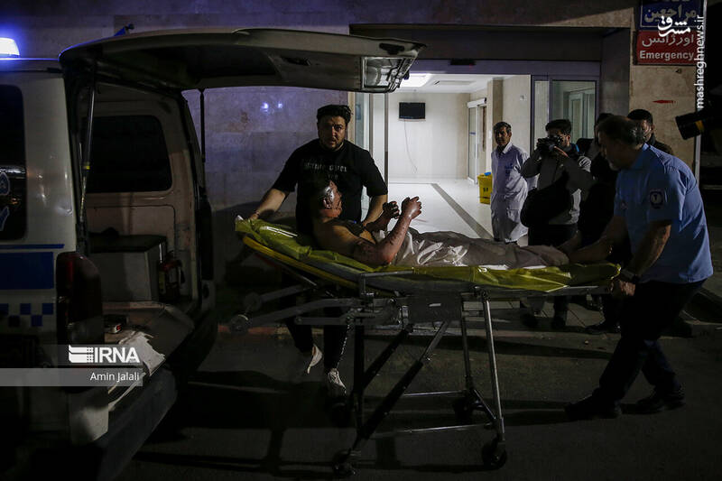 عکس/مصدومان چهارشنبه سوری ۱۴۰۱