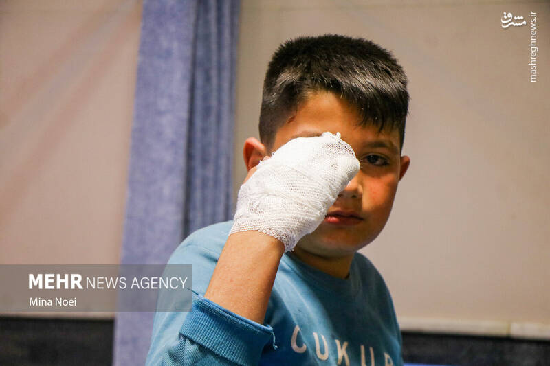 عکس/ مصدومین آخرین چهارشنبه سال ۱۴۰۱ در تبریز (۱۸+)