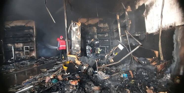 دستگیری عوامل آتش‌سوزی 40 مغازه در کوه‌چنار