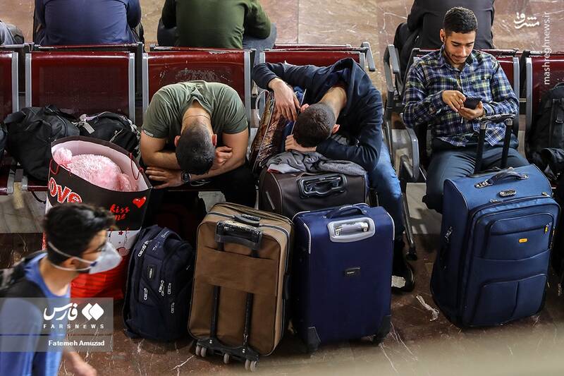 عکس/ آغاز پیک اول سفرهای نوروزی در کشور