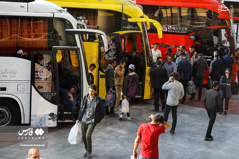 عکس/ آغاز پیک اول سفرهای نوروزی در کشور