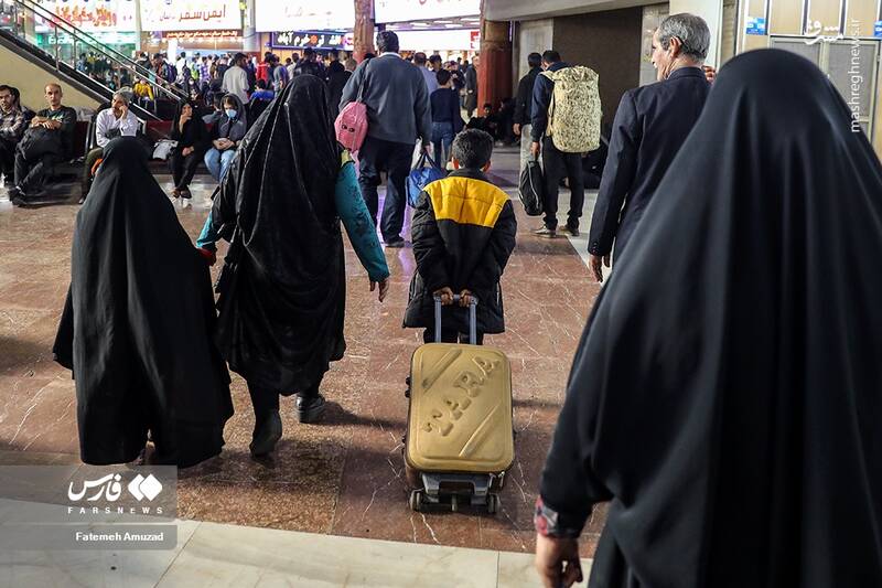 عکس/ آغاز پیک اول سفرهای نوروزی در کشور