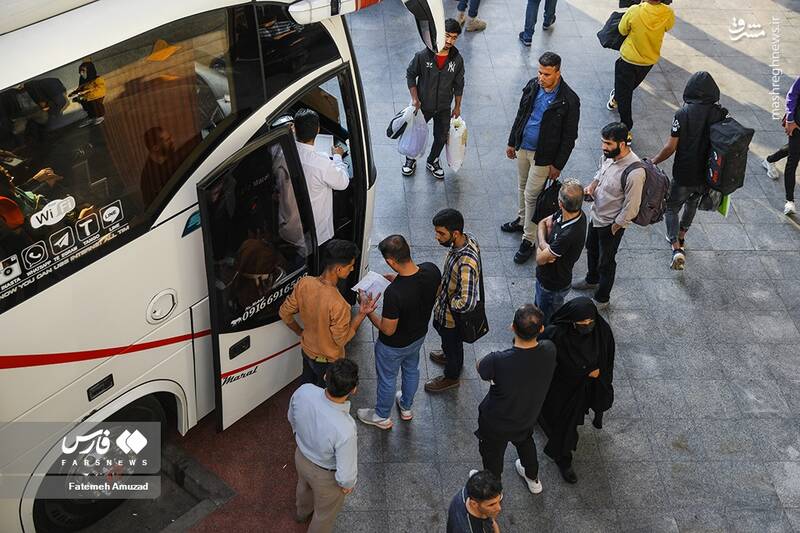 عکس/ آغاز پیک اول سفرهای نوروزی در کشور