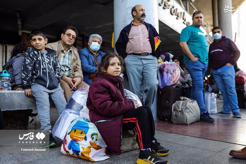 عکس/ آغاز پیک اول سفرهای نوروزی در کشور