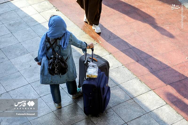 عکس/ آغاز پیک اول سفرهای نوروزی در کشور