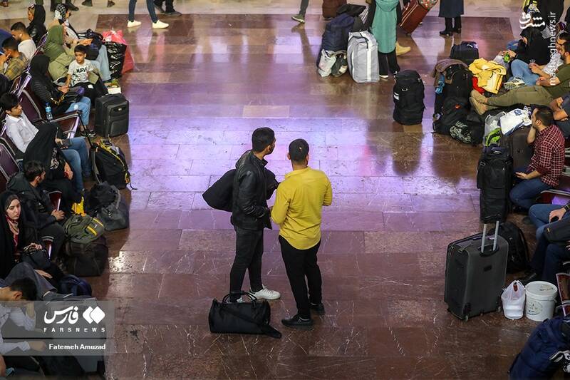 عکس/ آغاز پیک اول سفرهای نوروزی در کشور