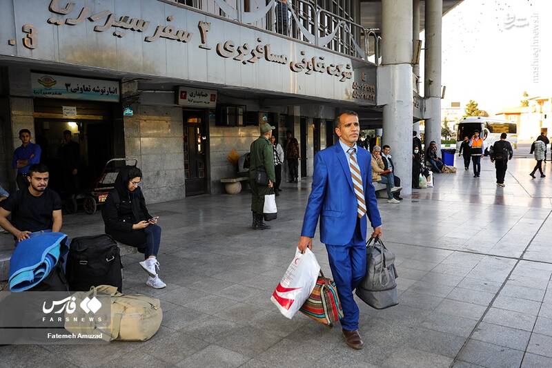 عکس/ آغاز پیک اول سفرهای نوروزی در کشور