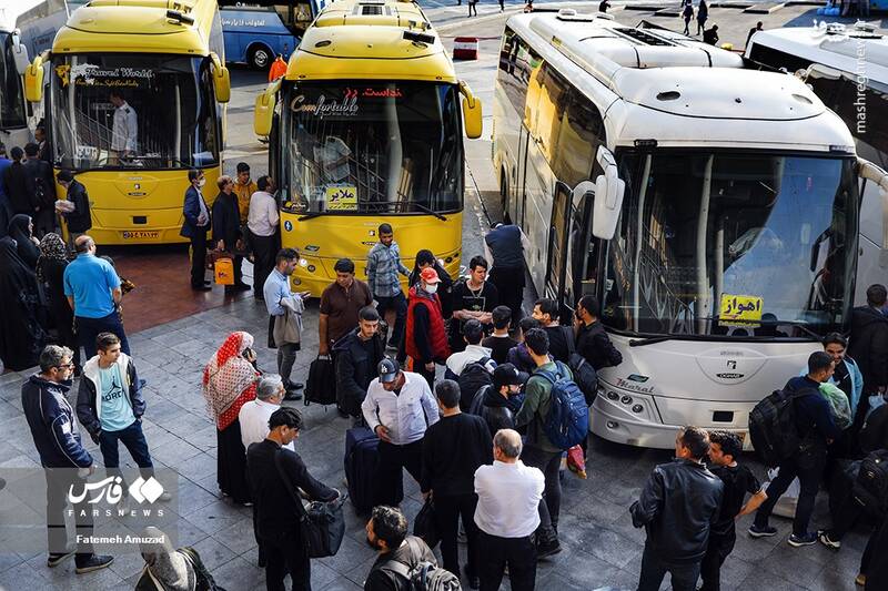 عکس/ آغاز پیک اول سفرهای نوروزی در کشور