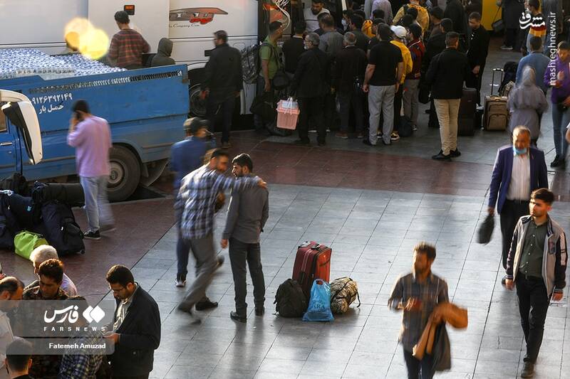 عکس/ آغاز پیک اول سفرهای نوروزی در کشور