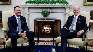 رهبران آمریکا و ایرلند بر اتحاد برای حمایت از اوکراین تاکید کردند