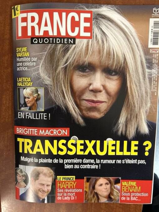 بریژیت مکرون در دادگاه شکست خورد/ کلاف «جنسیت» حقیقی بانوی اول فرانسه پیچیدهتر شد+عکس