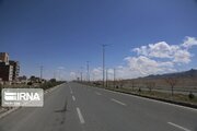 فیلم/ وضعیت بزرگراه خرازی تهران پس از مسدود شدن به علت بارندگی