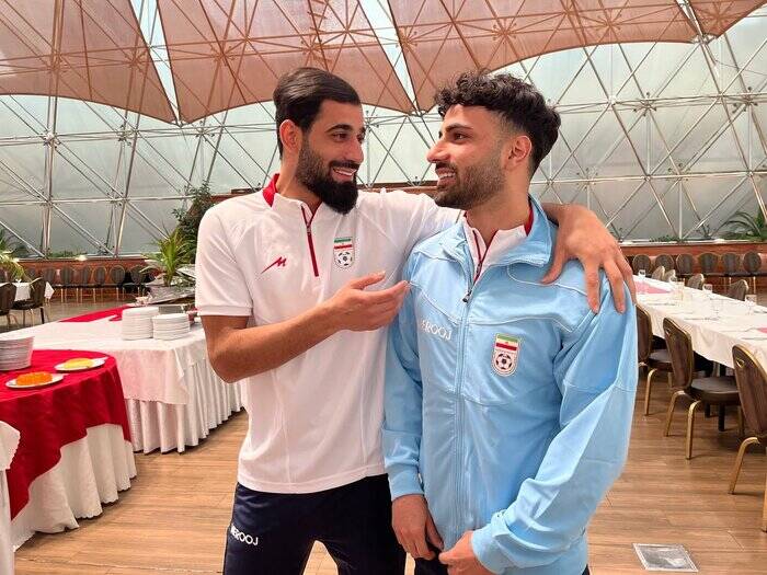 تیم ملی با اضافه شدن پنج لژیونر تکمیل شد/ عید دیدنی بازیکنان و کادر فنی+ عکس