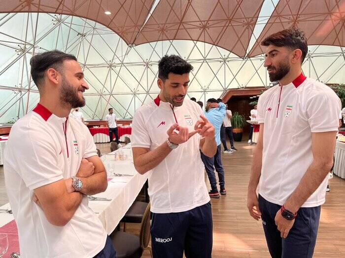 تیم ملی با اضافه شدن پنج لژیونر تکمیل شد/ عید دیدنی بازیکنان و کادر فنی+ عکس