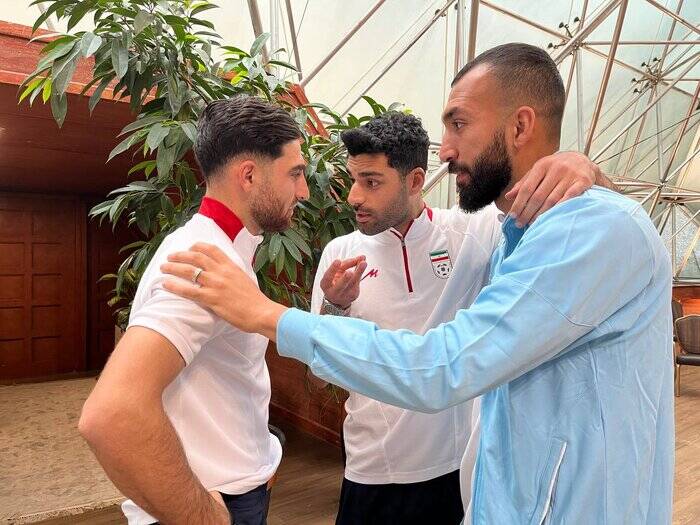 تیم ملی با اضافه شدن پنج لژیونر تکمیل شد/ عید دیدنی بازیکنان و کادر فنی+ عکس