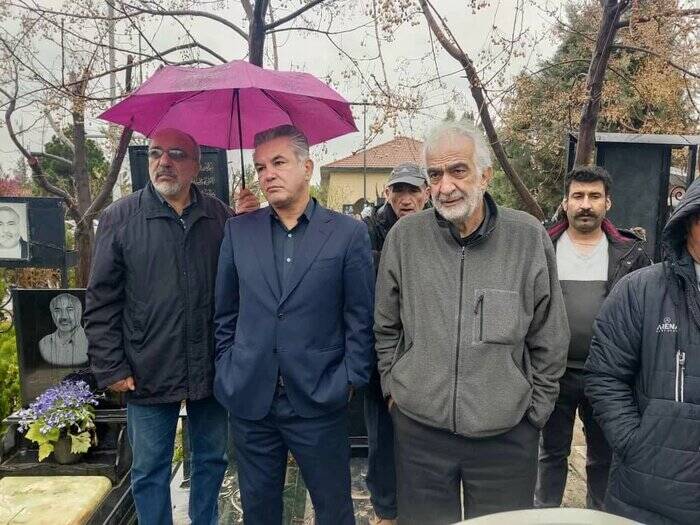 پیکر مربی نامآشنای فوتبال ایران به خاک سپرده شد+ عکس