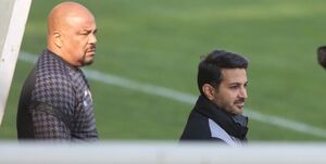 حاشیه بازی ایران و روسیه +عکس حاشیه بازی ایران و روسیه| حضور مربیان خارجی پرسپولیس و طنین انداز شدن نام خلیج فارس در ورزشگاه آزادی