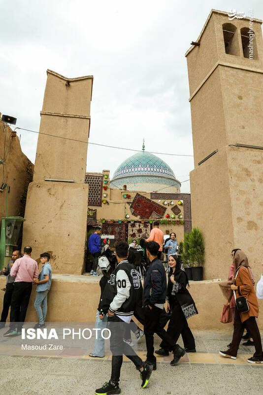 عکس/ یزد زیر پای مسافران نوروزی